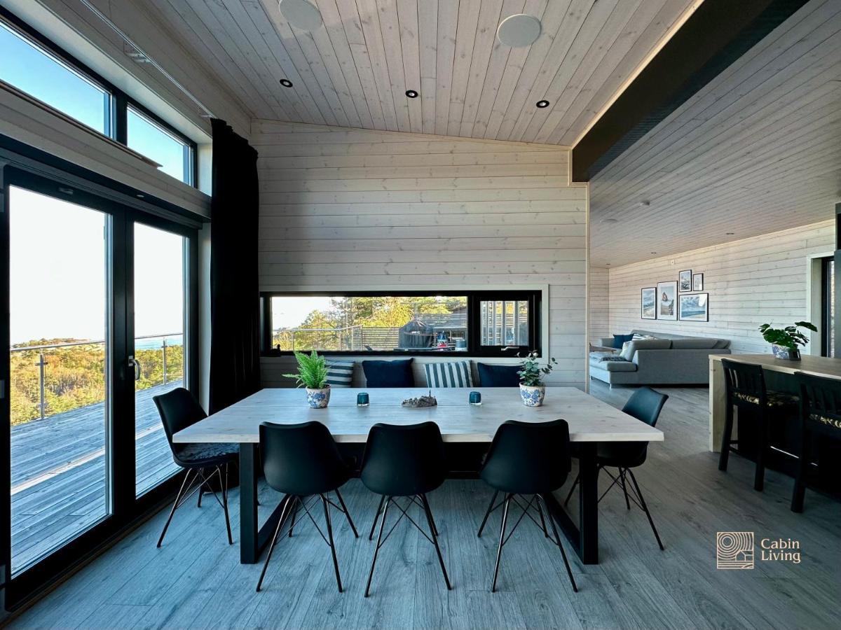 Brand New Beautiful Cabin View Wifi Sonos System Larvik Dış mekan fotoğraf
